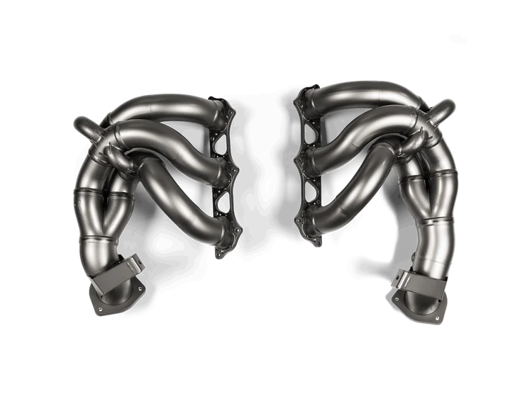Porsche 718 Cayman GT4 RS / Sypder RS  | Evolution Header Set (Titanium) image 0