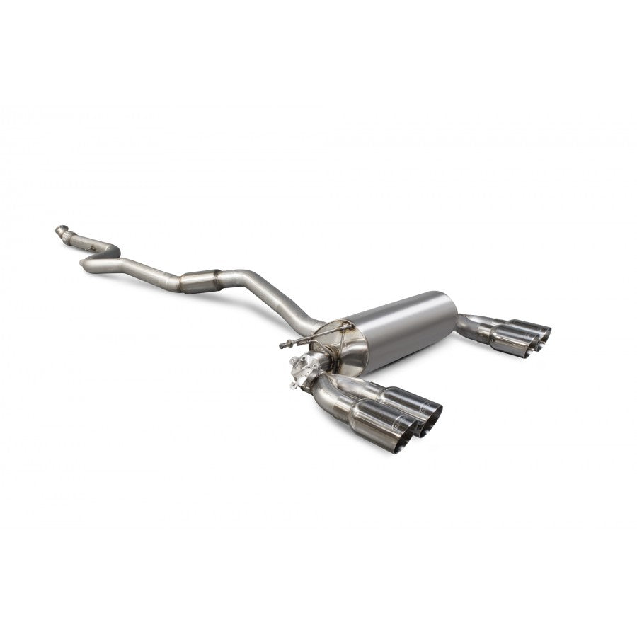 Scorpion Exhausts BMW M2 (F87) Cat-Back Exhaust with Valves image 0