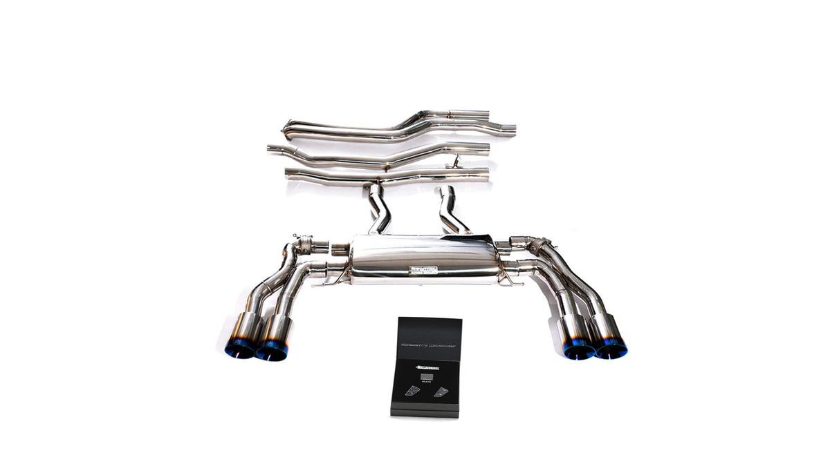 Armytrix BMW F98 X4M (2019-Present) valvetronic exhaust system image 1