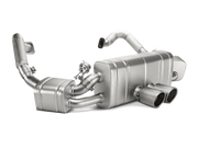 Porsche 981 Cayman / GTS / S  | Slip-On Line (Titanium) image 0