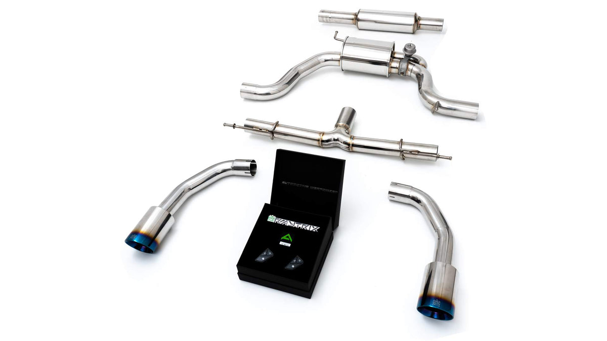 Armytrix Volkswagen Golf 8 GTi (2020-present) valvetronic exhaust system image 1