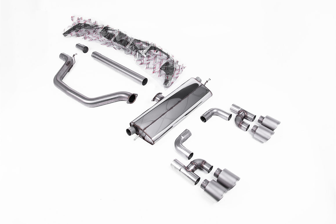 Milltek Volkswagen Golf GTi (Mk8) Cat-Back Exhaust (Golf R Style) image 1