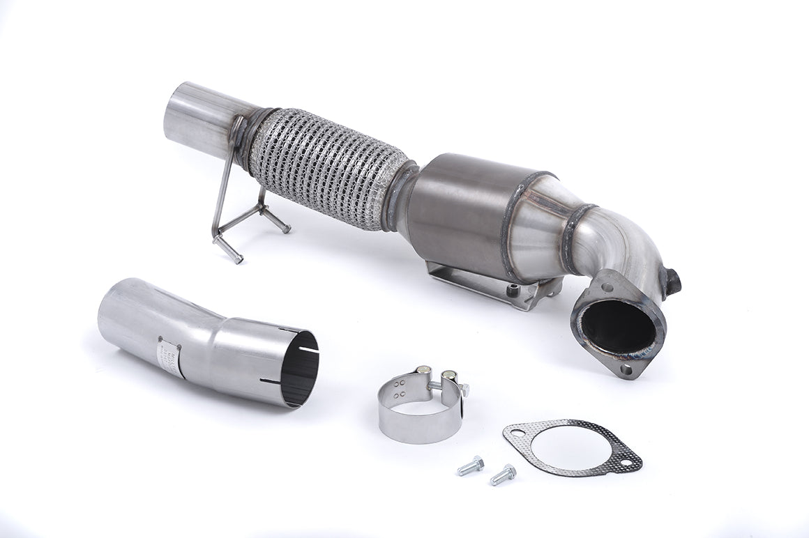 Milltek Ford Focus RS (Mk3) Large-Bore Downpipe & Hi-Flow Sports Catalyst image 0