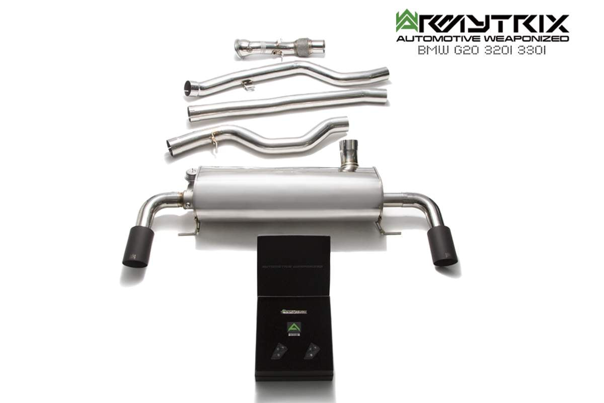 Armytrix BMW G20 320/330 B46 Non-OPF (2019-present) valvetronic exhaust system image 2