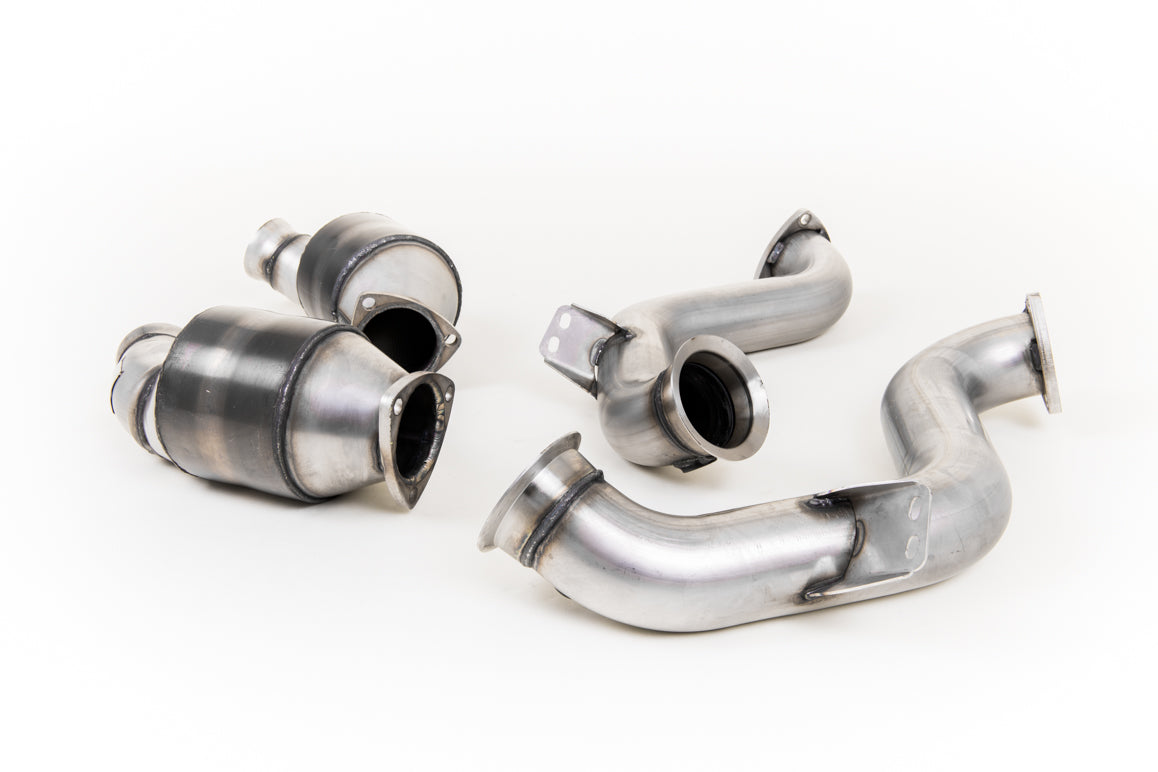 Milltek Mercedes C63/S Hi-Flow Sports Catalyst & Downpipe image 0