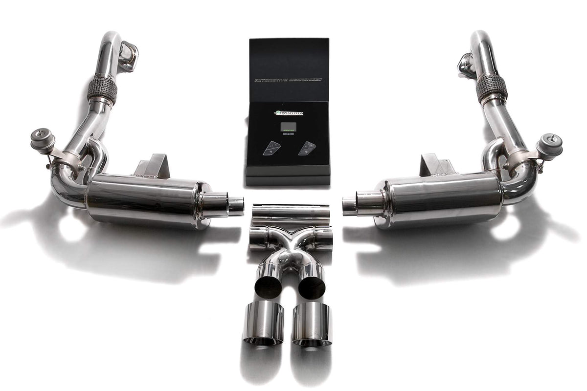 Armytrix Porsche 718 Cayman (2016-Present) valvetronic exhaust system image 0