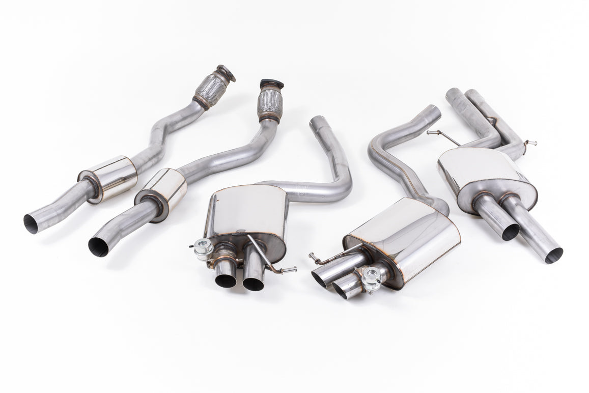 Milltek Audi RS4 B8 4.2 FSI Quattro Avant Cat-Back Exhaust image 0