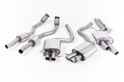Milltek Audi RS4 B8 4.2 FSI Quattro Avant Cat-Back Exhaust image 0