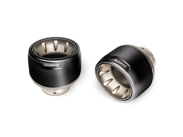 Porsche 718 Cayman GT4 4.0 | Tail Pipe Set (Titanium - Black) image 0