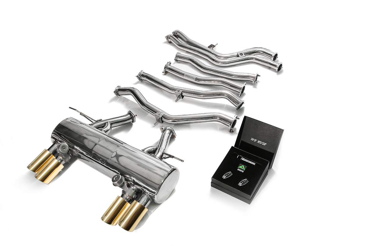 Armytrix BMW F82 Coupe/F83 Convertible M4 (2014-2019) valvetronic exhaust system image 4