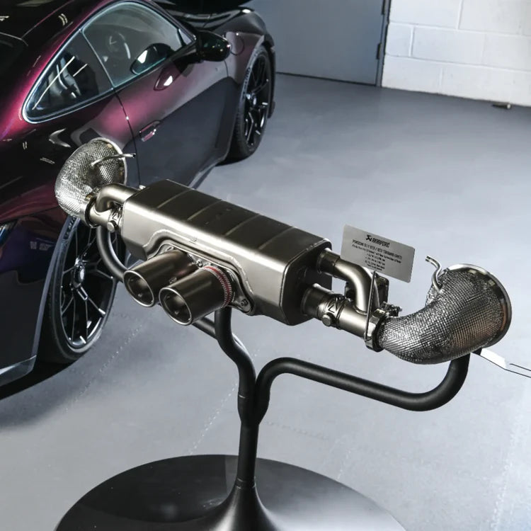 Porsche 911 GT3/ GT3 RS (992)  | Slip-On Race Line Adapter Set (SS) image 4