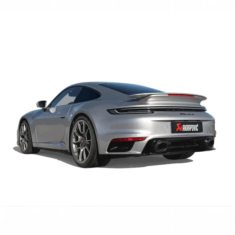 Porsche 911 Turbo / Turbo S  (992)  | Slip-On Line (Titanium) image 1