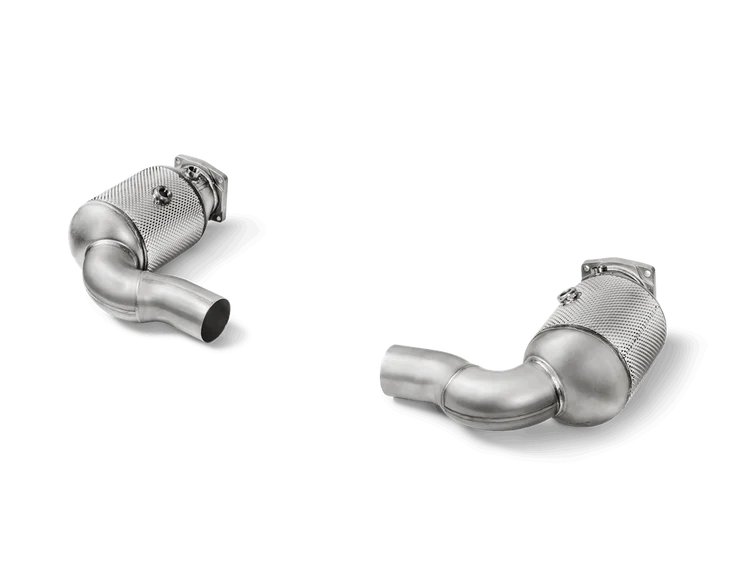 Porsche 911 Turbo / Turbo S (991.2)  | Link Pipe Set w/ Cat (SS) image 0