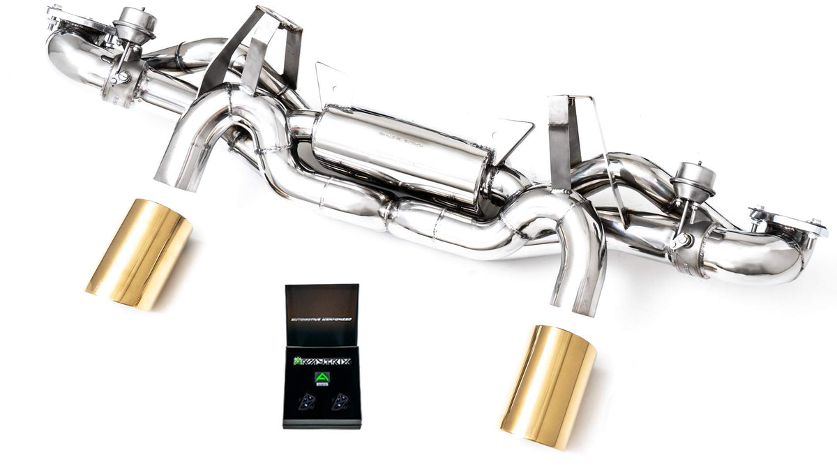 Armytrix Porsche 718 Cayman GT4 RS / Spyder RS 2022- valvetronic exhaust system image 4