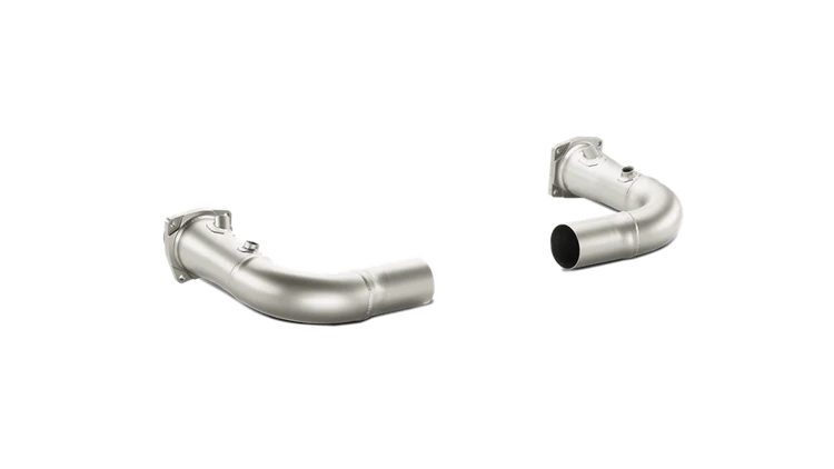 Porsche 911 Turbo / Turbo S (991.1)  | Link Pipe Set w/o Cat (Titanium) image 0