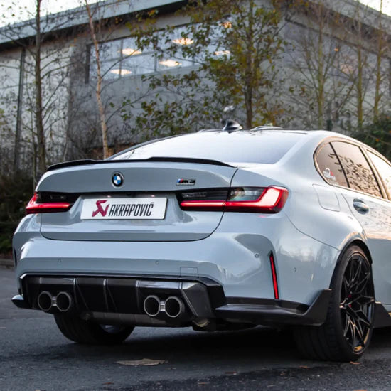 BMW M3 / M4 (G80 / G81 / G82 / G83)  | Slip-On Line (Titanium) image 1