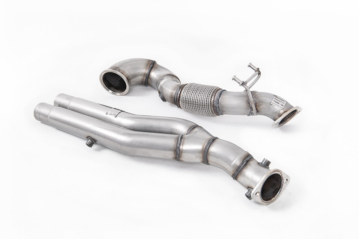 Milltek Large Bore Downpipe & Decat (Audi RS3, RSQ3 & TT RS - OPF/GPF Models) image 0