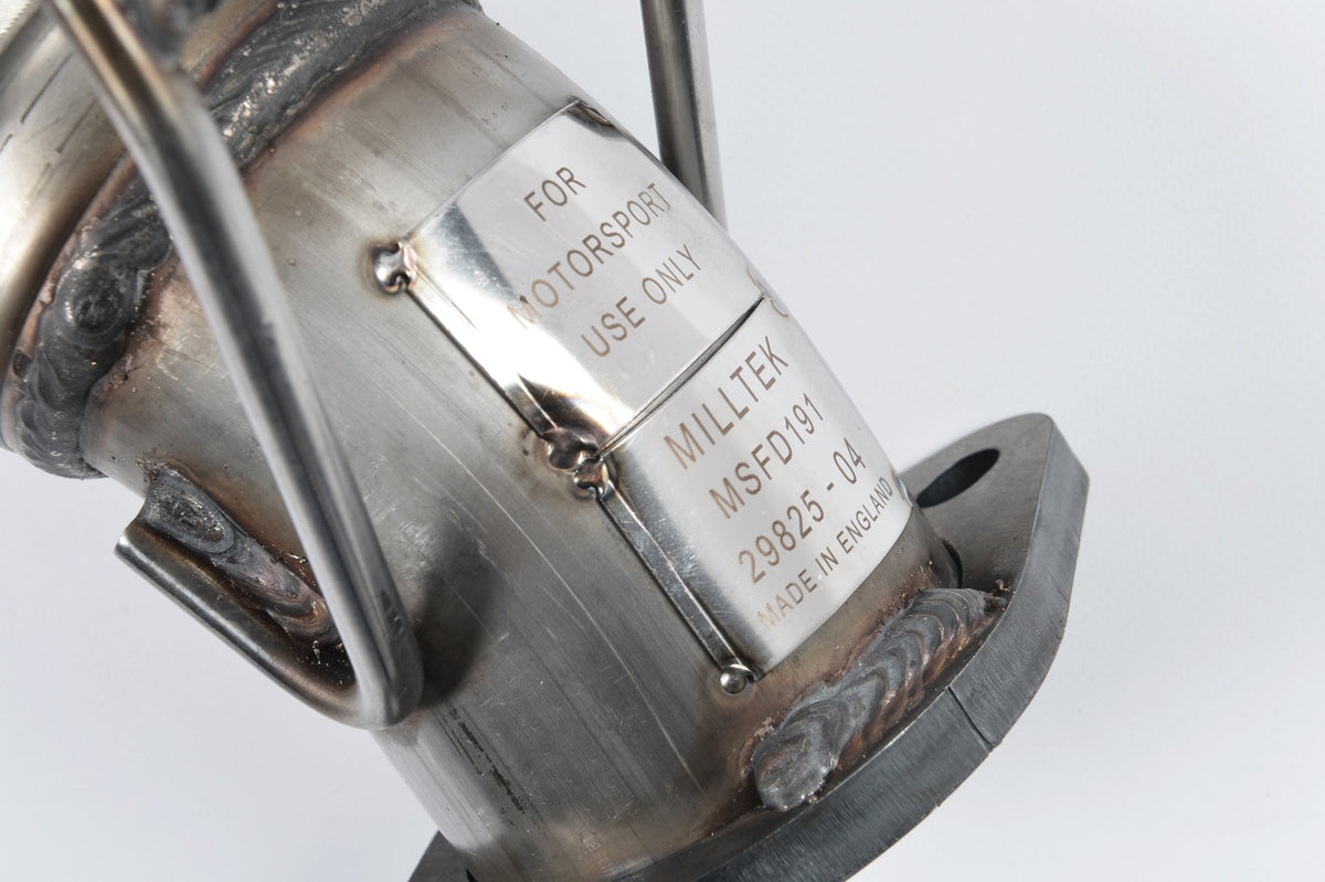 Milletek Ford Focus (Mk3) Large-Bore Dowpipe & Hi-Flow Sports Catalyst image 1