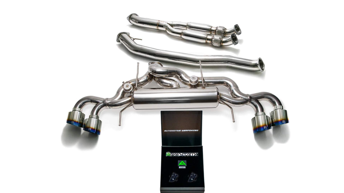 Armytrix Nissan GT-R R35 2007- Maxflow Edition valvetronic exhaust system image 1