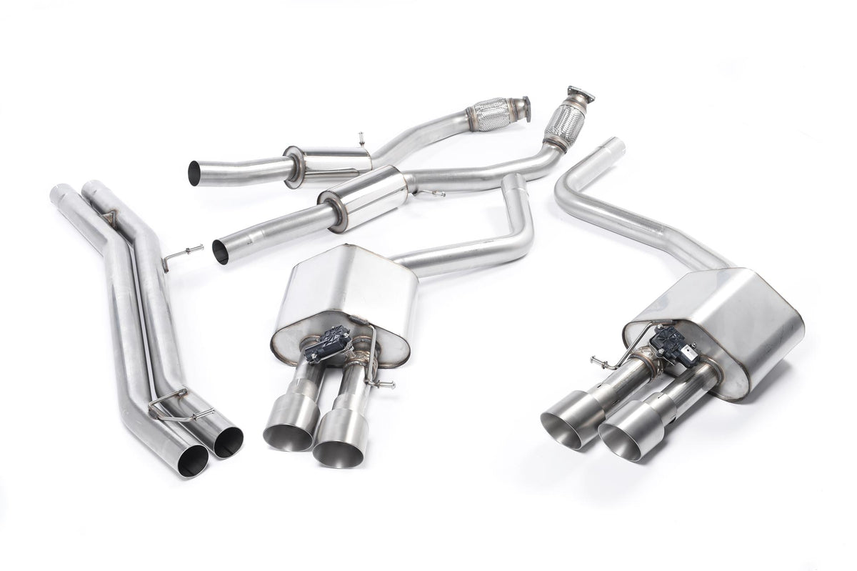 Milltek Audi S8 (D4) Cat-Back Exhaust image 0