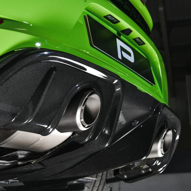Porsche 718 Cayman GT4 RS / Spyder RS  | Slip-On Race Line (Titanium) image 2