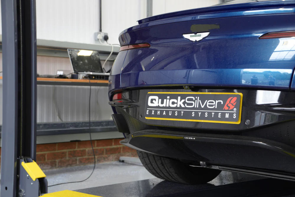 Quicksilver Aston Martin DB11 V8 Secondary Catalyst Delete Pipes (2018 on) image 2
