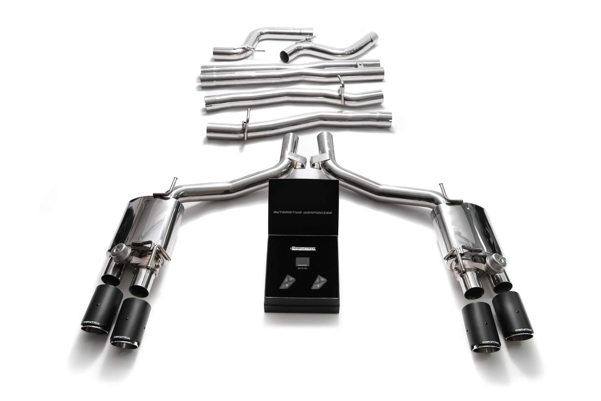 Armytrix Maserati Ghibli (2013-2018) valvetronic exhaust system image 1