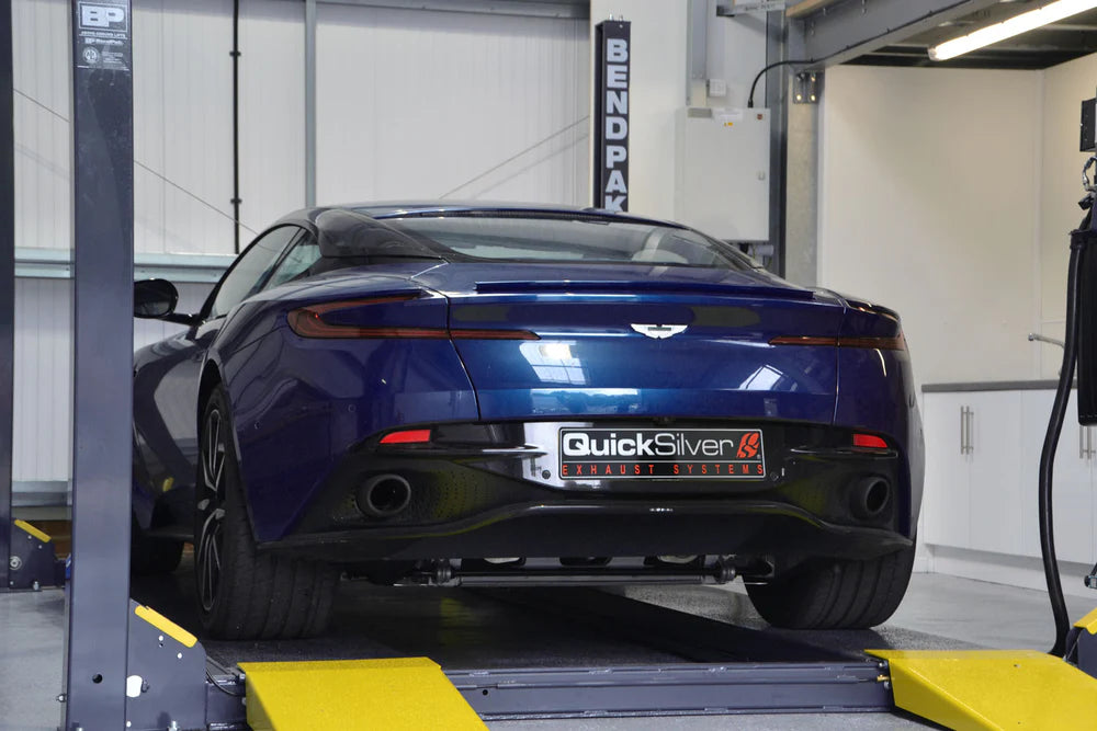 Quicksilver Aston Martin DB11 V8 Secondary Catalyst Delete Pipes (2018 on) image 1