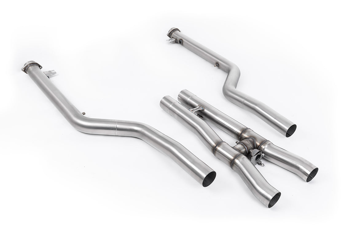 Milltek BMW M8 (F93) OPF/GPF Bypass Pipes image 0