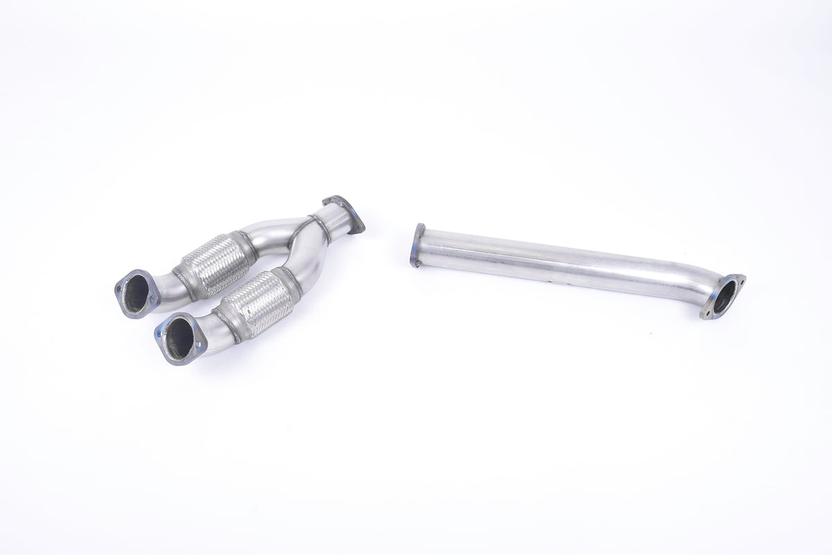 Milltek Nissan GT-R (R35) Secondary Catalyst Bypass Pipes image 0