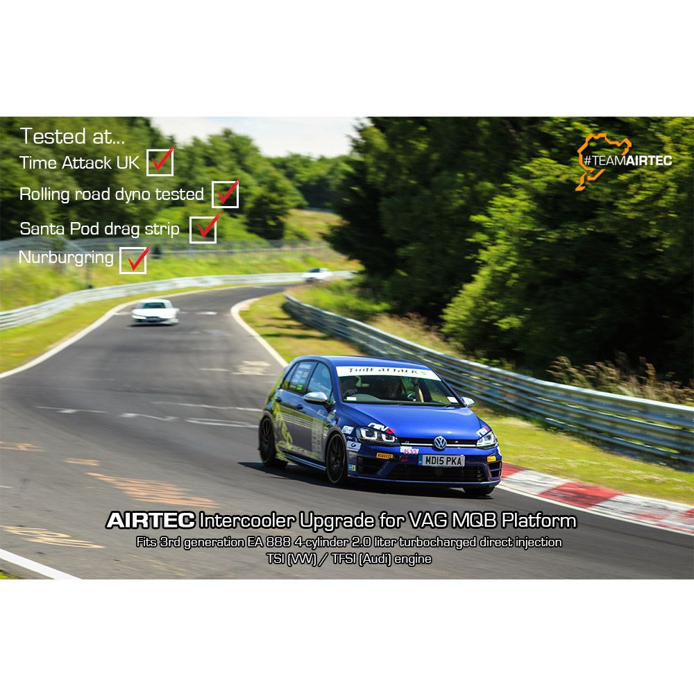 AIRTEC Intercooler Upgrade for VW Golf 7R, Seat Leon Cupra and Audi S3 8V image 9