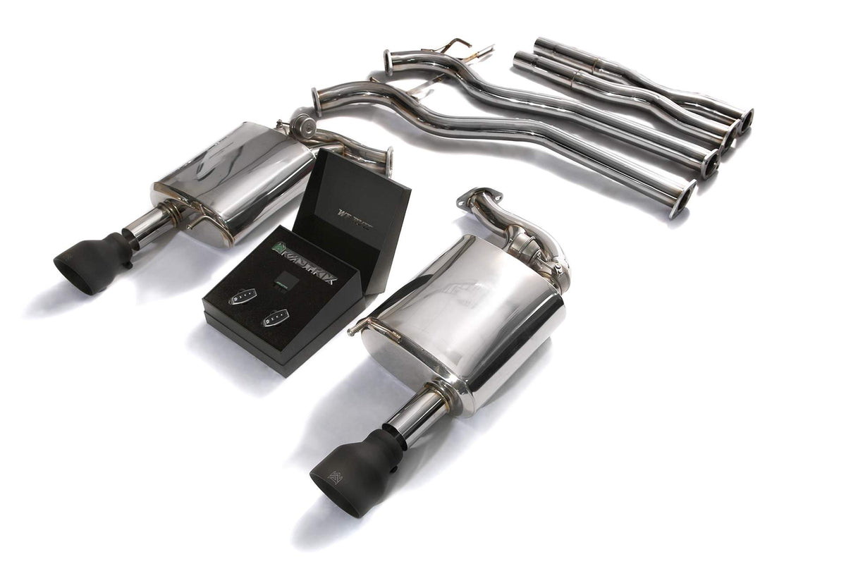 Armytrix Ford Mustang GT Convertible 5.0 V8 MK6 (2015-2017) valvetronic exhaust image 2