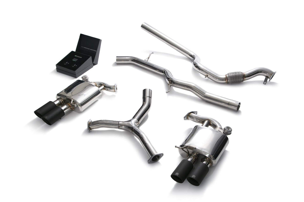 Armytrix Audi A4 B9 TFSI Sedan/ Avant Quattro 2016- Valvetronic exhaust system image 3