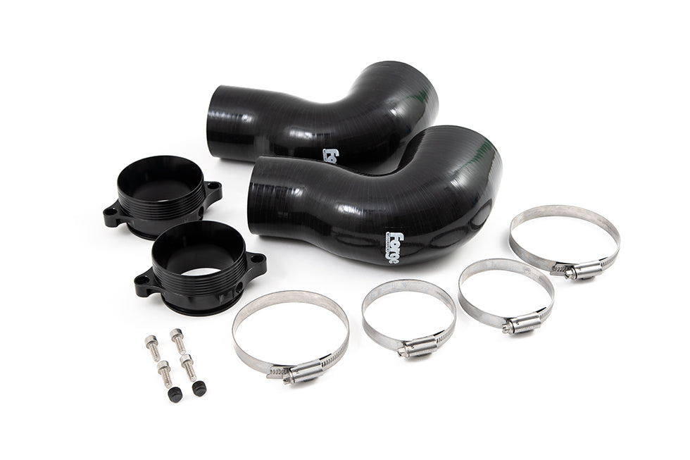 Forge Motorsport Throttle Body Inlet Pipes for Alfa Romeo Giulia Quadrifoglio image 0