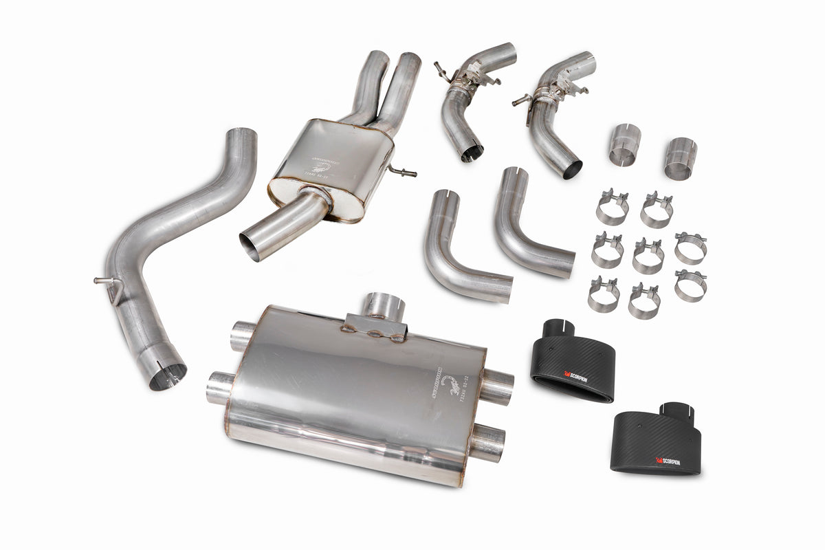 Scorpion Exhausts Audi RS3 Saloon (8V) Cat/GPF-Back Exhaust image 1