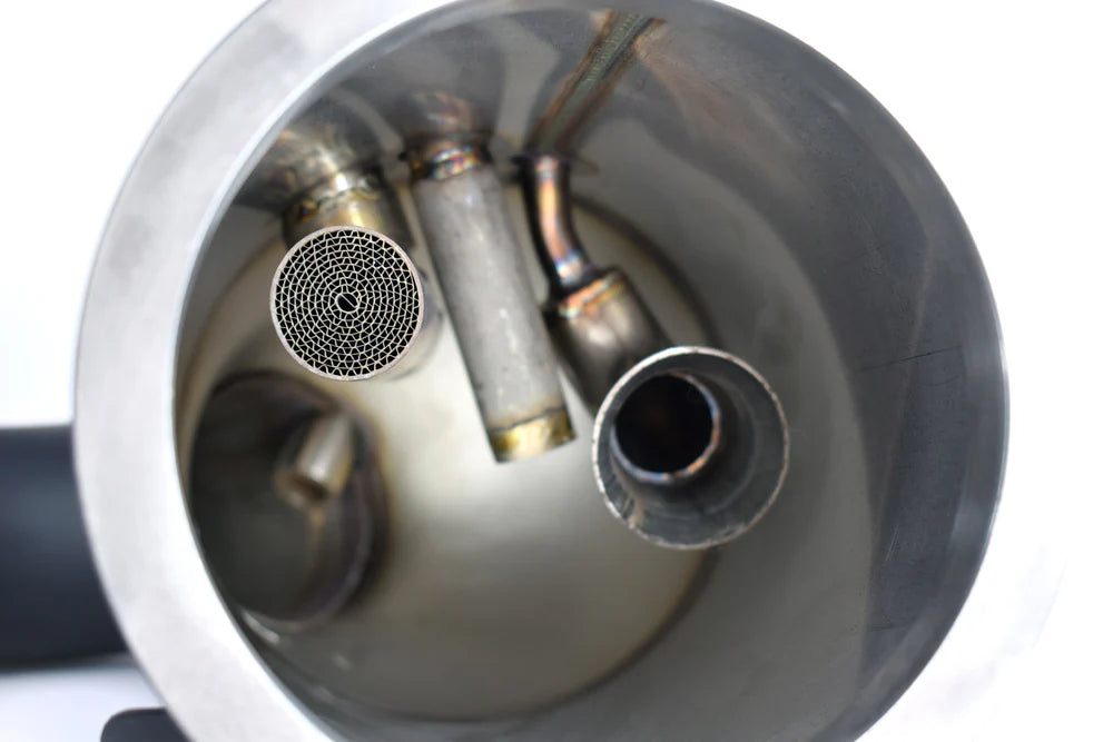 Quicksilver Porsche 911 Turbo (992) - Catalyst Replacement Pipes image 2