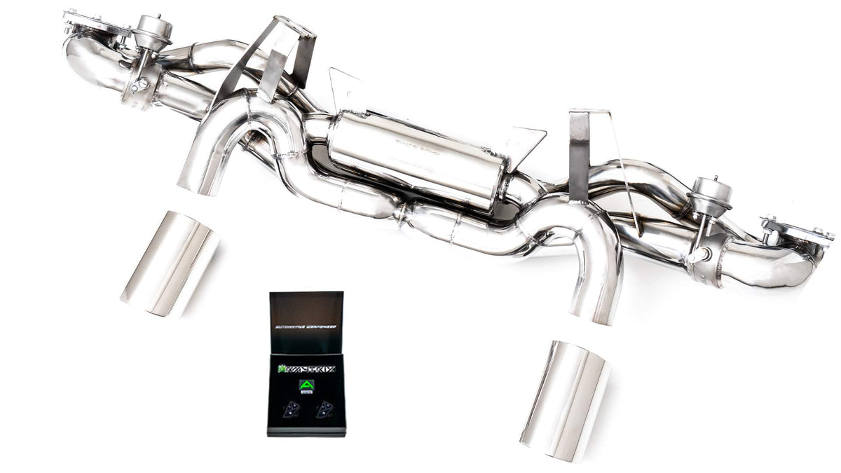 Armytrix Porsche 718 Cayman GT4 RS / Spyder RS 2022- valvetronic exhaust system image 0