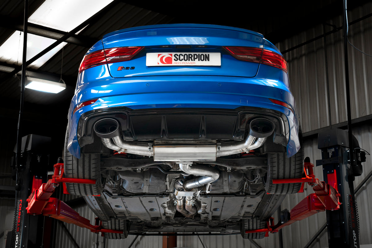 Scorpion Exhausts Audi RS3 (8V) Resonated Cat-Back Exhaust image 2