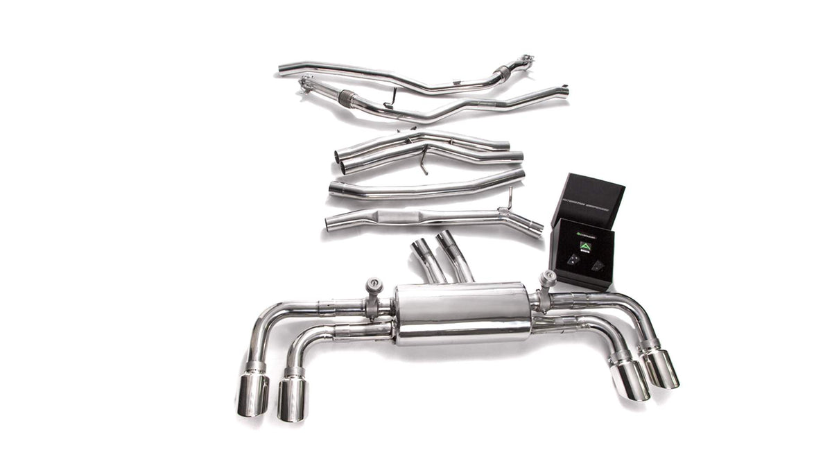 Armytrix Porsche Cayenne S E3 2.9 Turbo 2018-present valvetronic exhaust system image 0