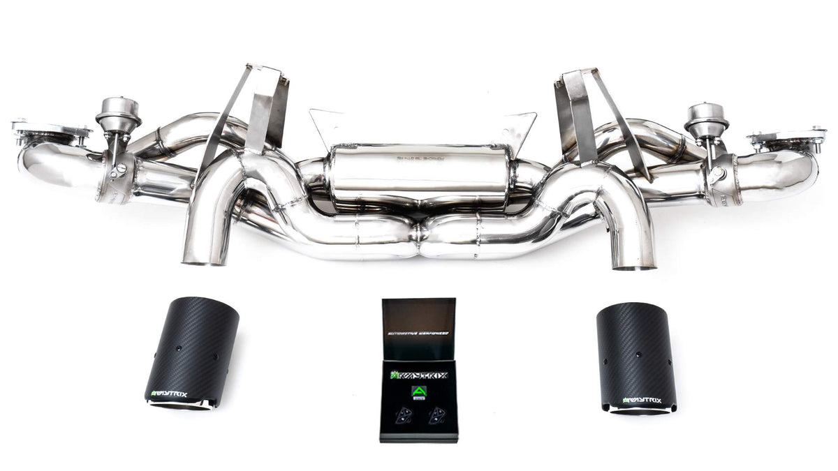 Armytrix Porsche 718 Cayman GT4 RS / Spyder RS 2022- valvetronic exhaust system image 3