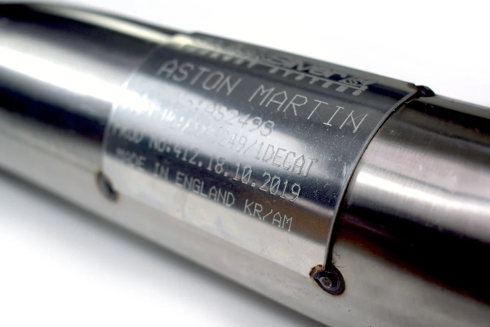 Quicksilver Aston Martin Vantage Secondary Catalyst Delete Pipes (2018 on) image 3