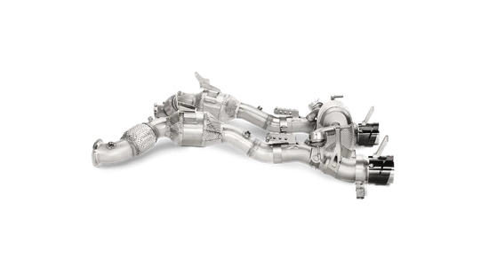 Ferrari 488 GTB / 488 Spider  | Link Pipe Set w/ Cat (SS) image 1