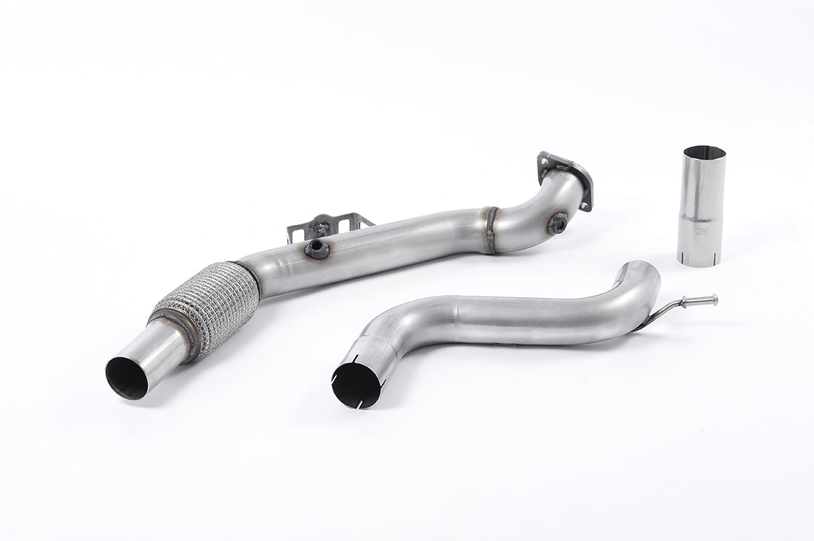 Milltek Ford Mustang (S550/S650 Fastback) Large-Bore Downpipe & Decat image 0