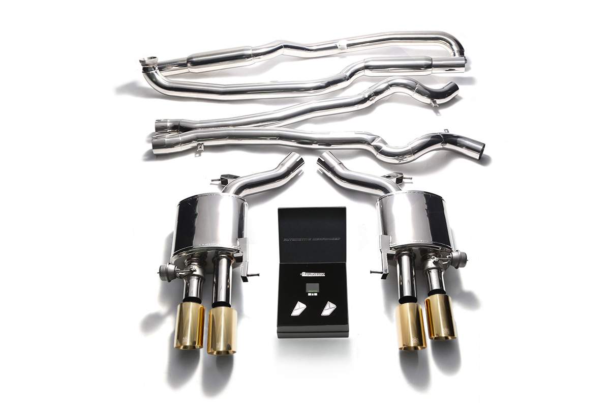 Armytrix BMW F10 M5 (2011-2016) valvetronic exhaust system image 4